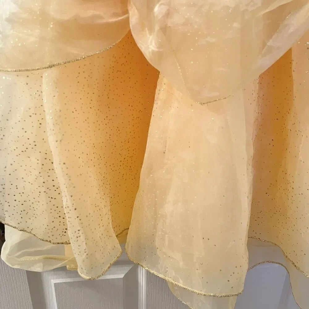 Disney Castle Collection Belle Beauty and the Beast Dress Costume Girls Size 4 - Picture 14 of 14